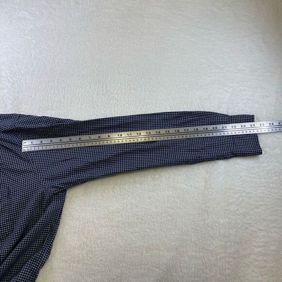 Nautica Shirt Mens Size XL Blue Plaid Casual Button Up Long Sleeve - Picture 8 of 11